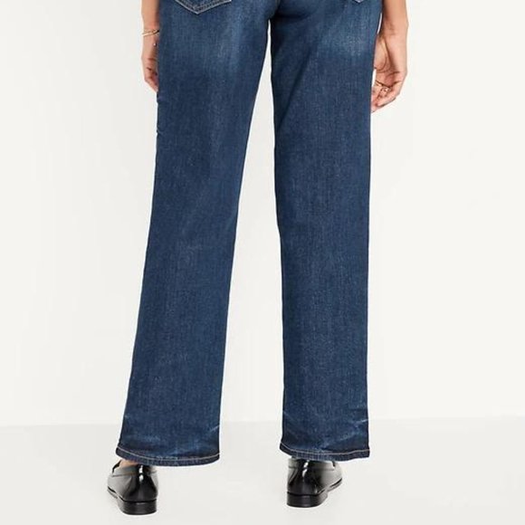 NWT Old Navy Curvy High-Waisted OG Loose Jeans - Picture 9 of 16